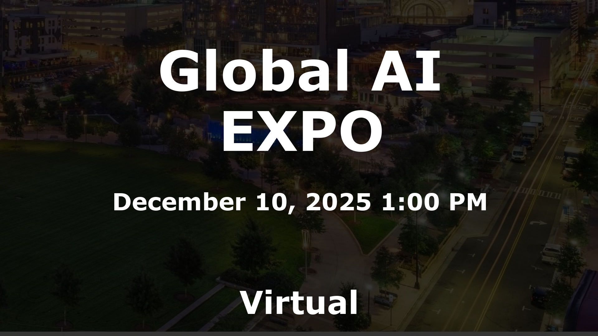 Global AI EXPO event image